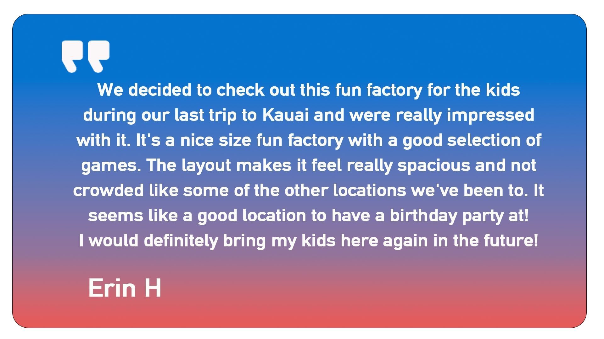 We decided to check out this fun factory for the kids during our last trip to hawaii and were really impressed with it.