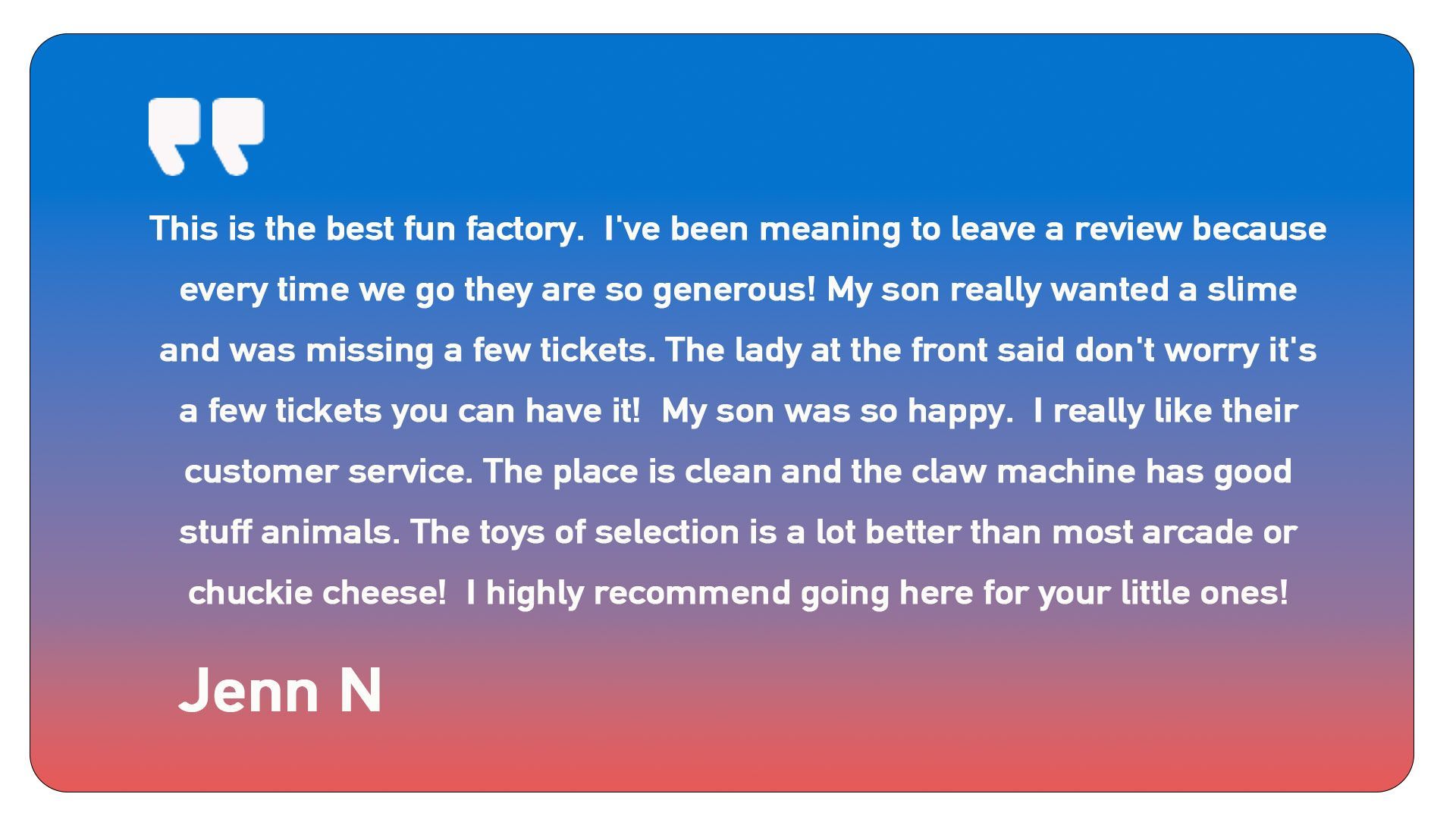 Jenn n wrote a review for the best fun factory
