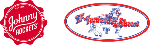 Two logos for johnny rockets and kentucky shoes