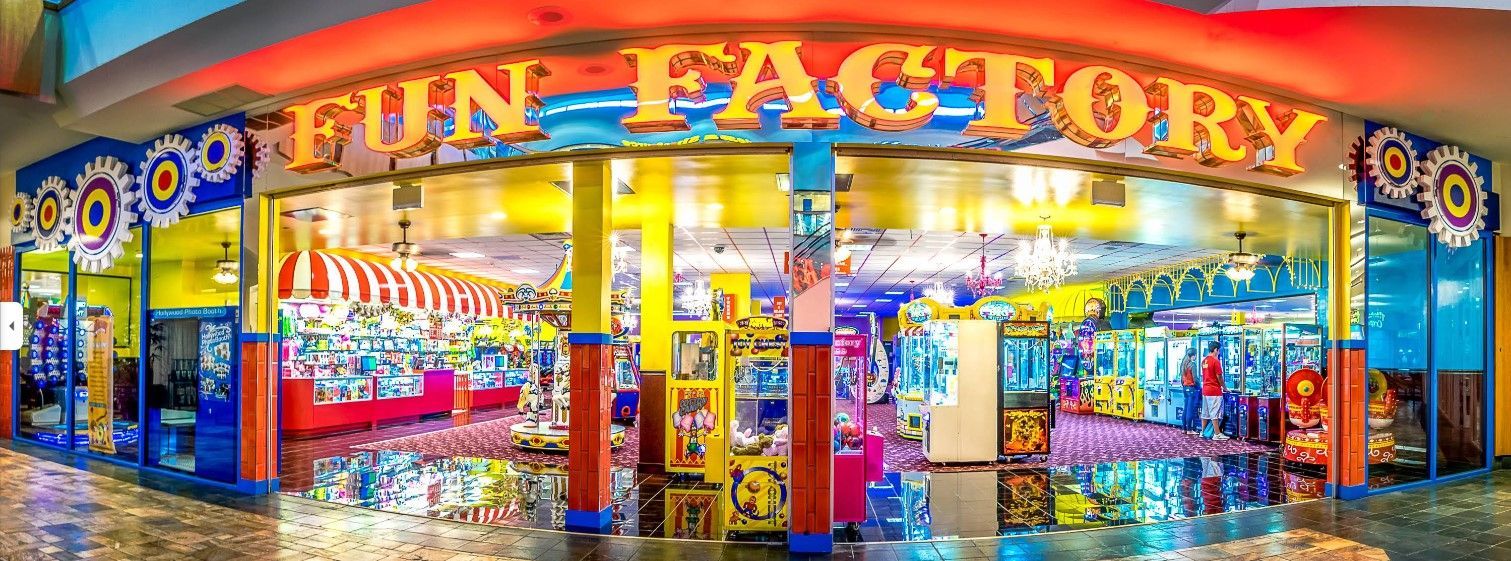 A fun factory store with a lot of toys in it