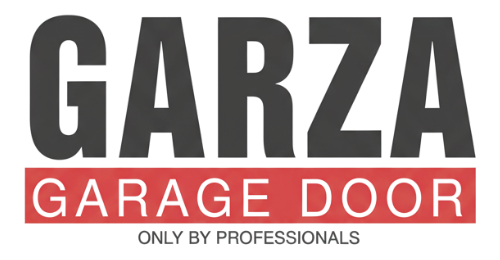 Logo for Garza Garage Door: dark gray