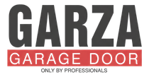 Logo for Garza Garage Door: dark gray 