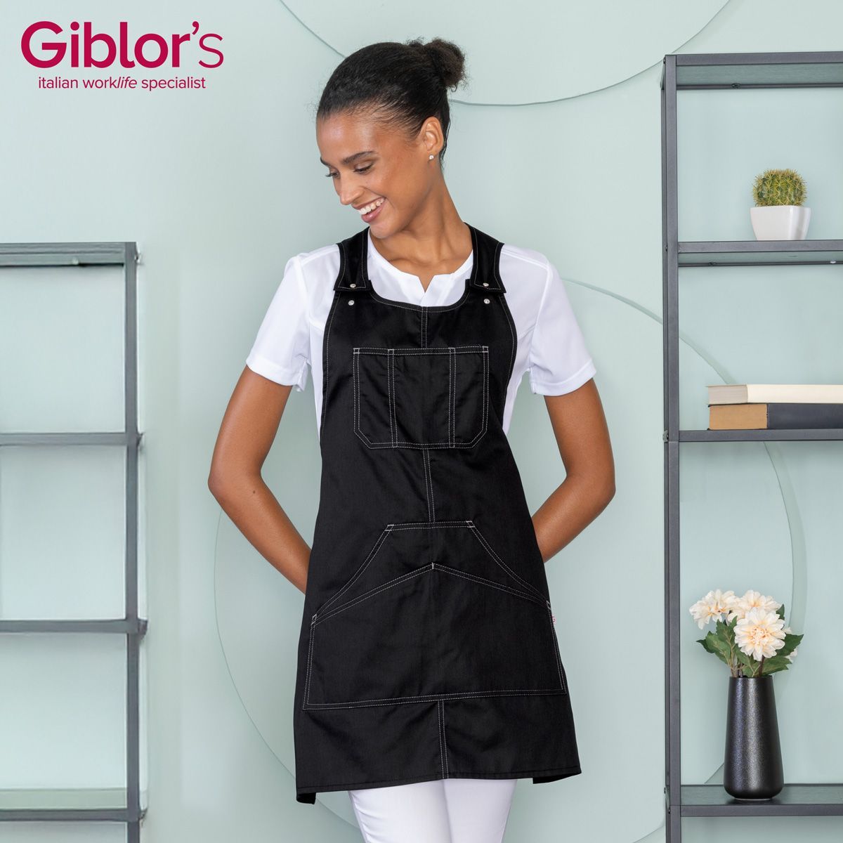 grembiule donna ristorante