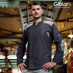 Giacca cuoco jeans 