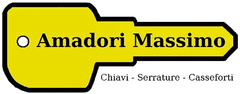 logo amadori massimo serrature e casseforti roma