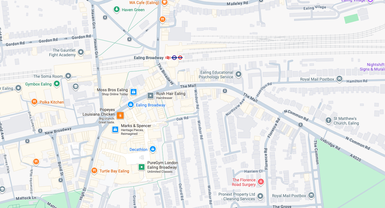 Click Here for Directions A map of London with a pinpoint location of the London Office.