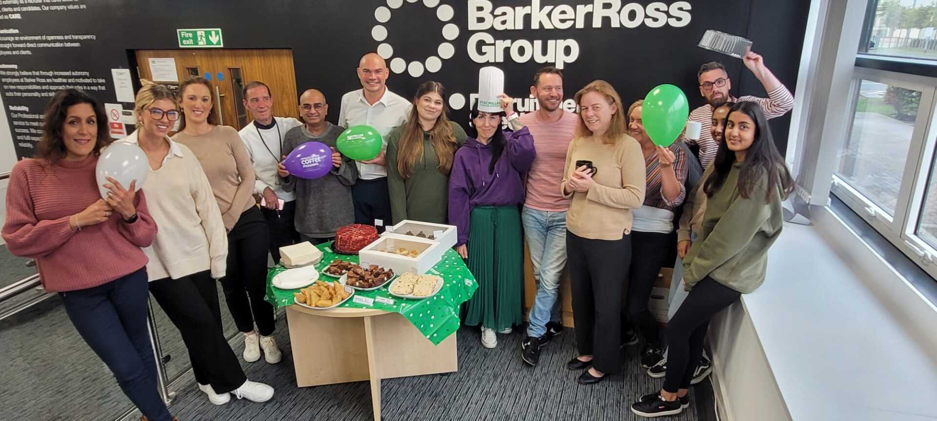 Barker Ross Employees Celebrating