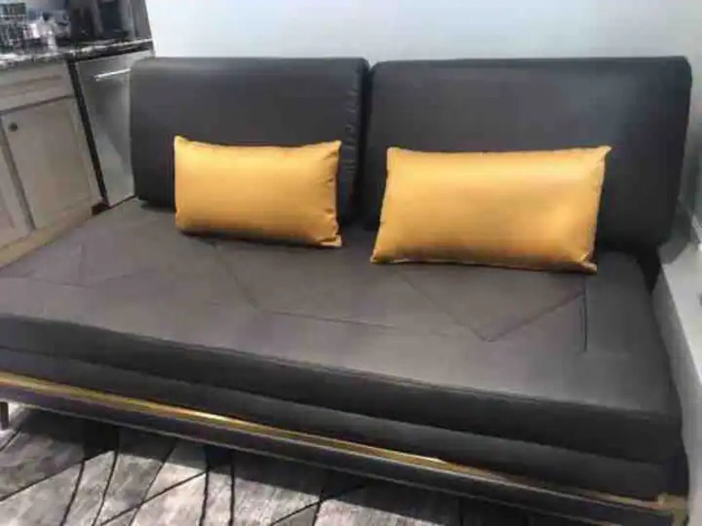 leather couch