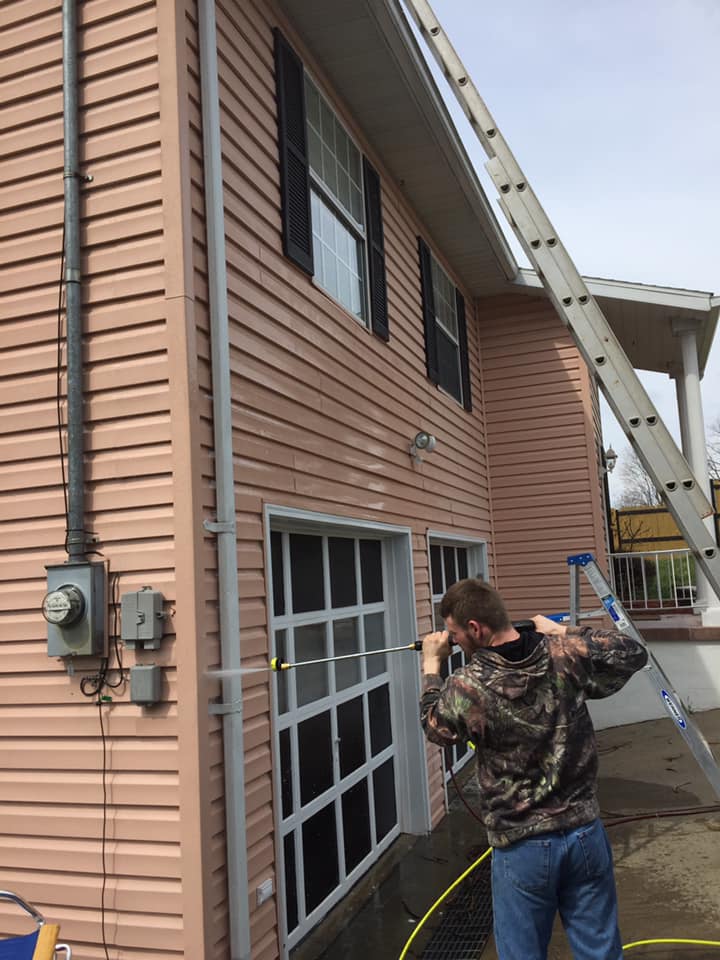 roof power washing near NY