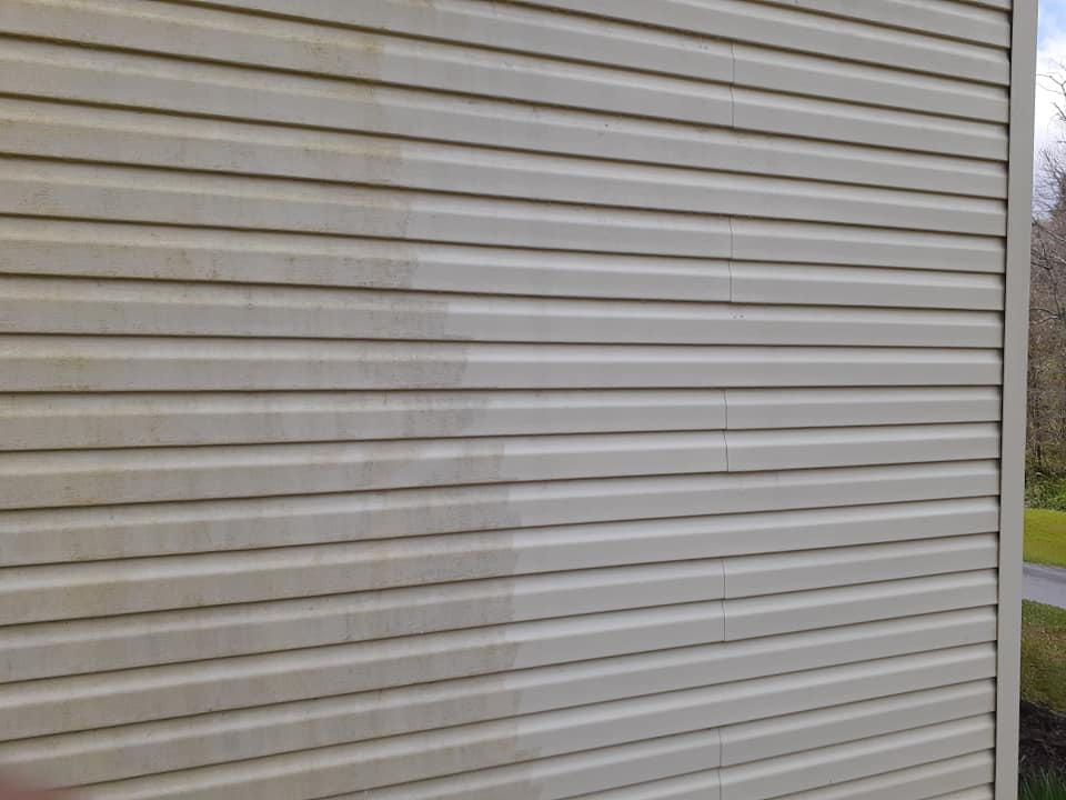 power roof washing near me