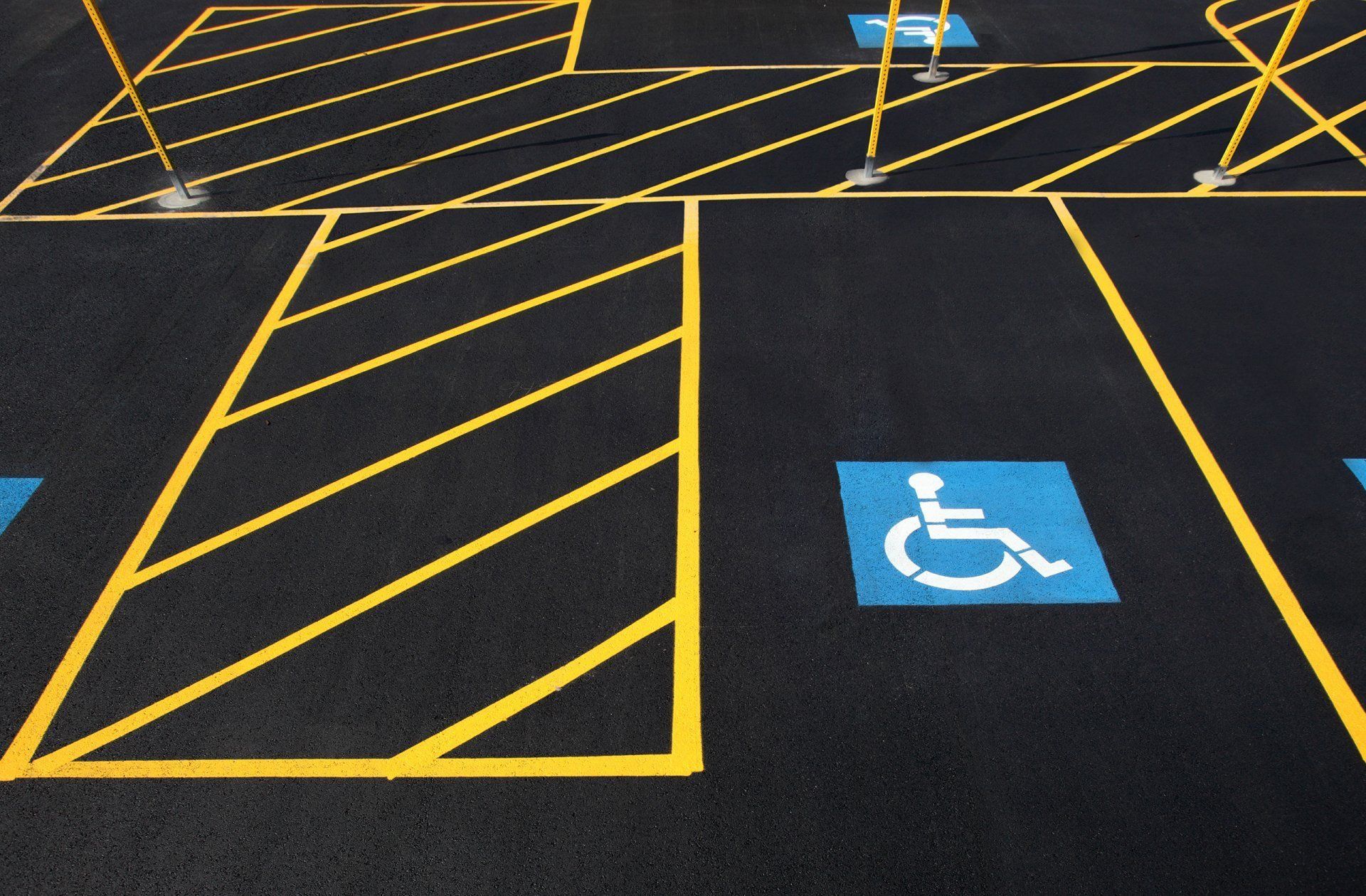 parking lot line painting