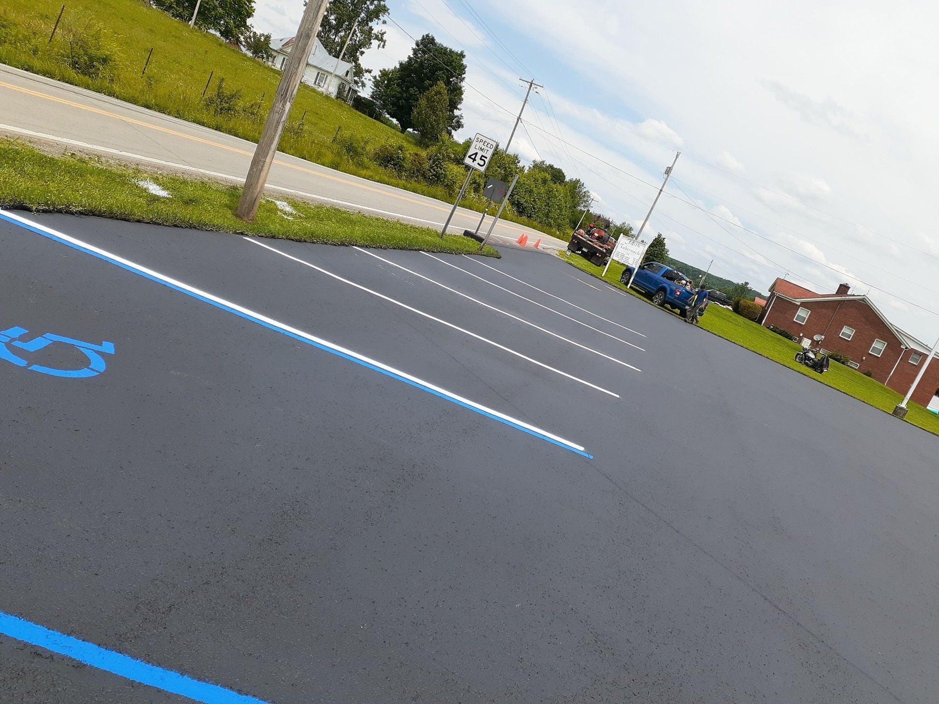 Asphalt Parking Lot Sealcoating