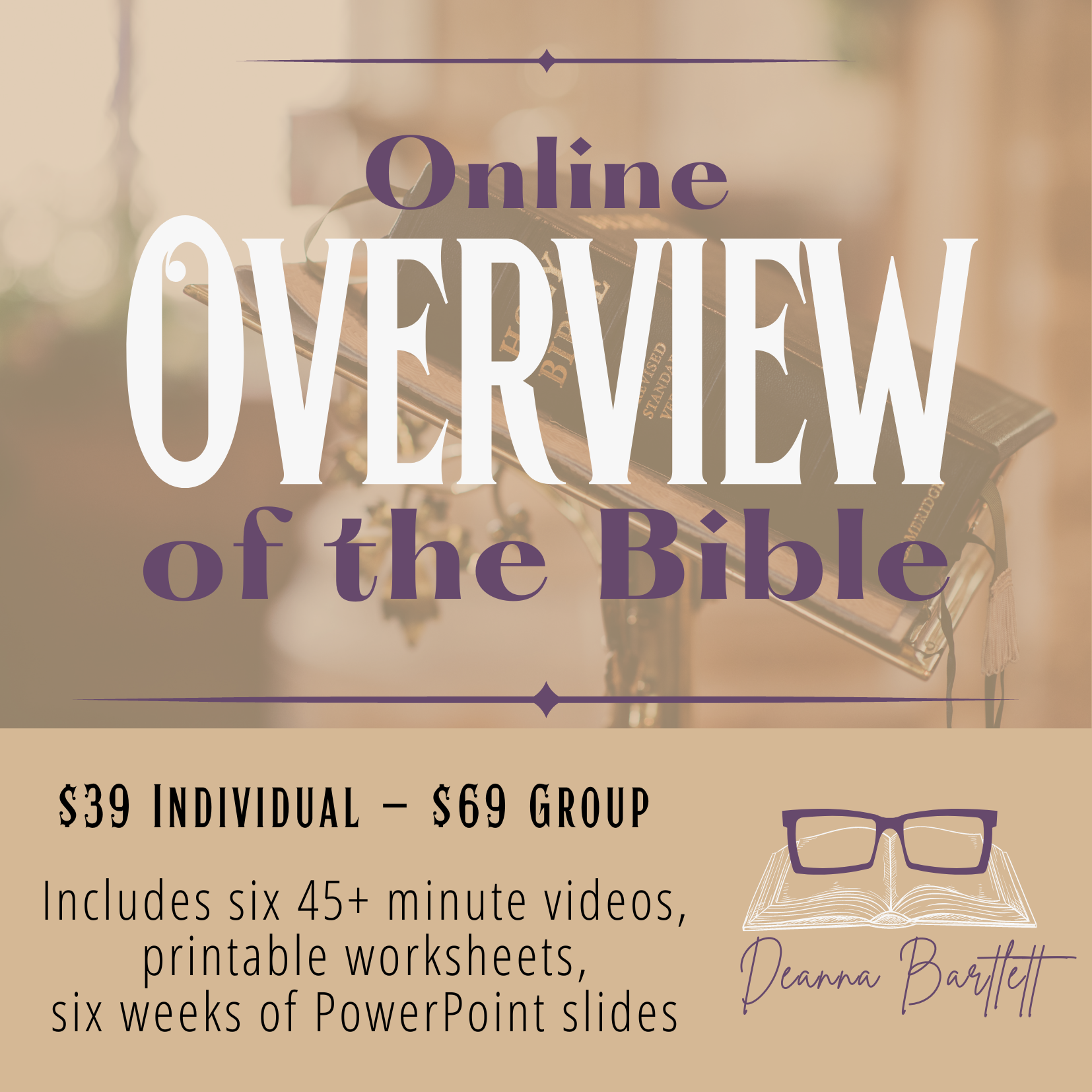 link to Overview of the Bible Online Course