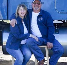Matt & Lisa Owner's Of Milligan Meier Trucking