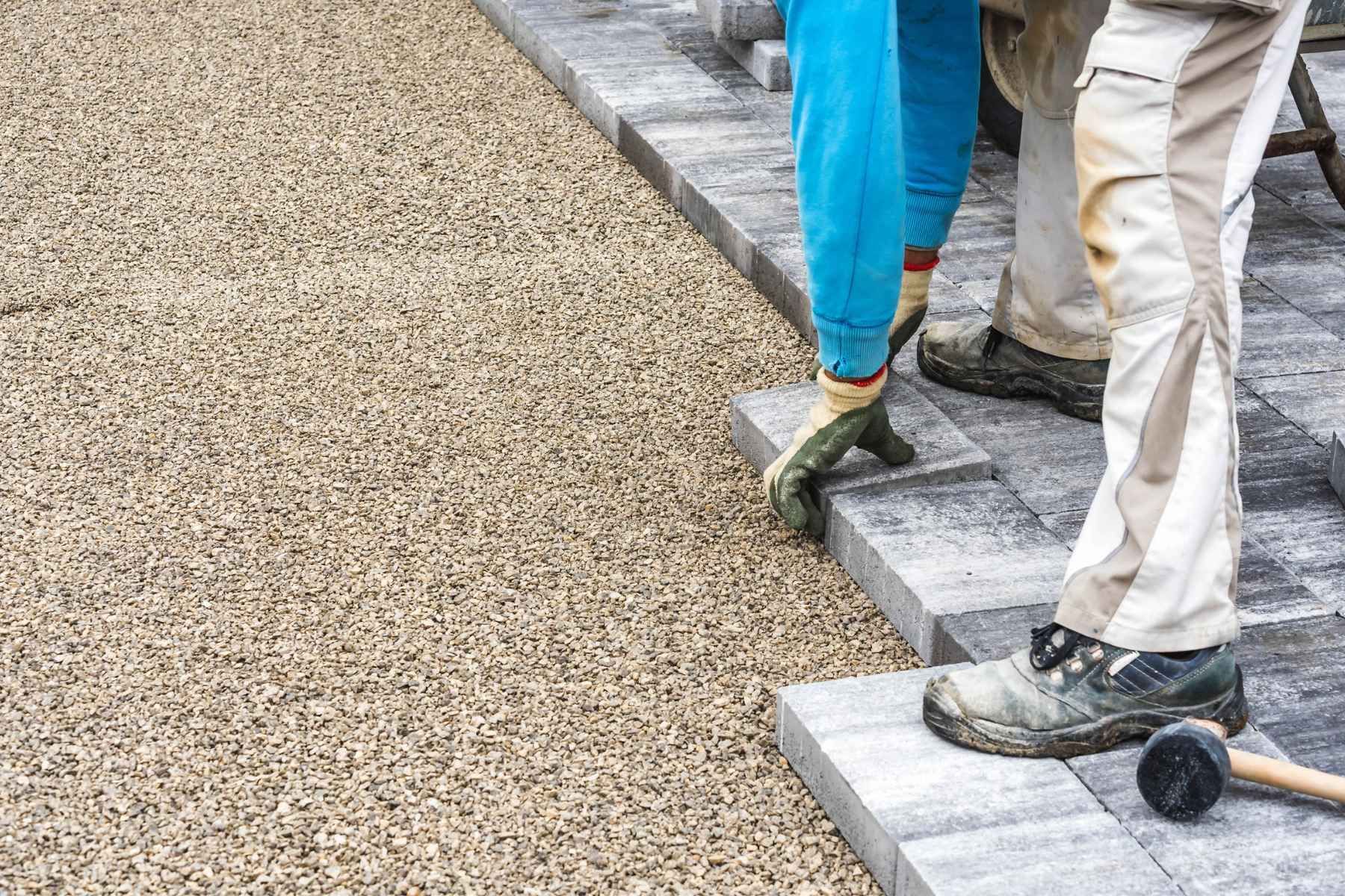 installation paves unis