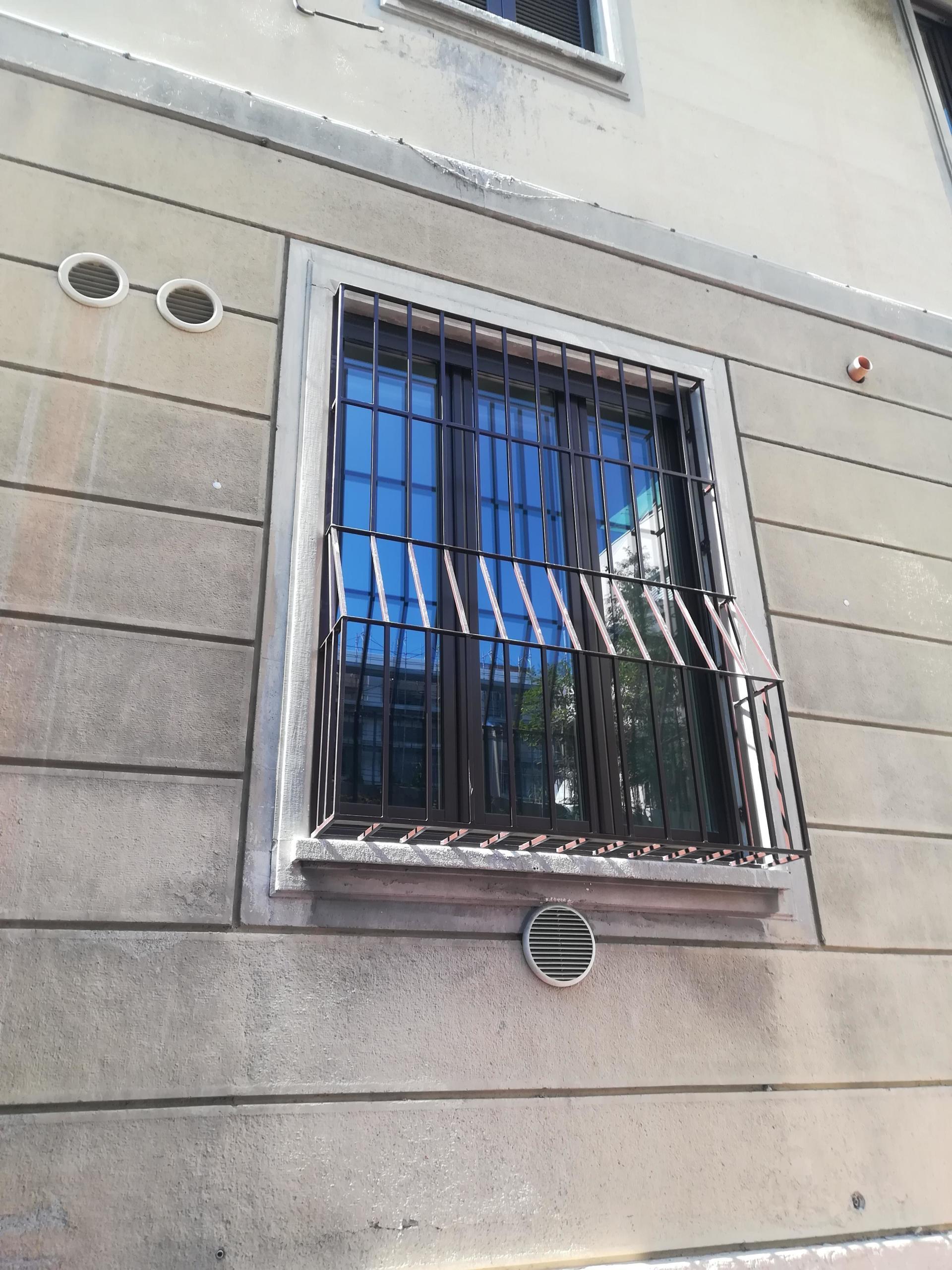 finestre con grate