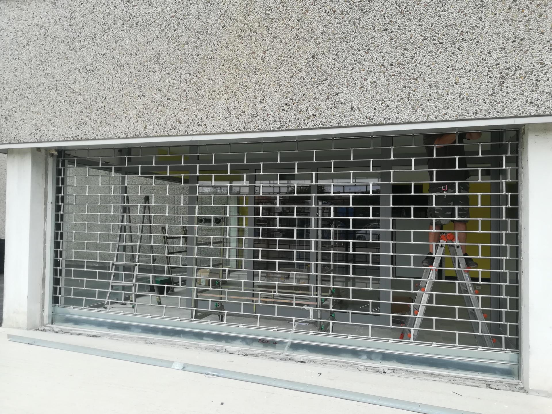 grate esterne negozio