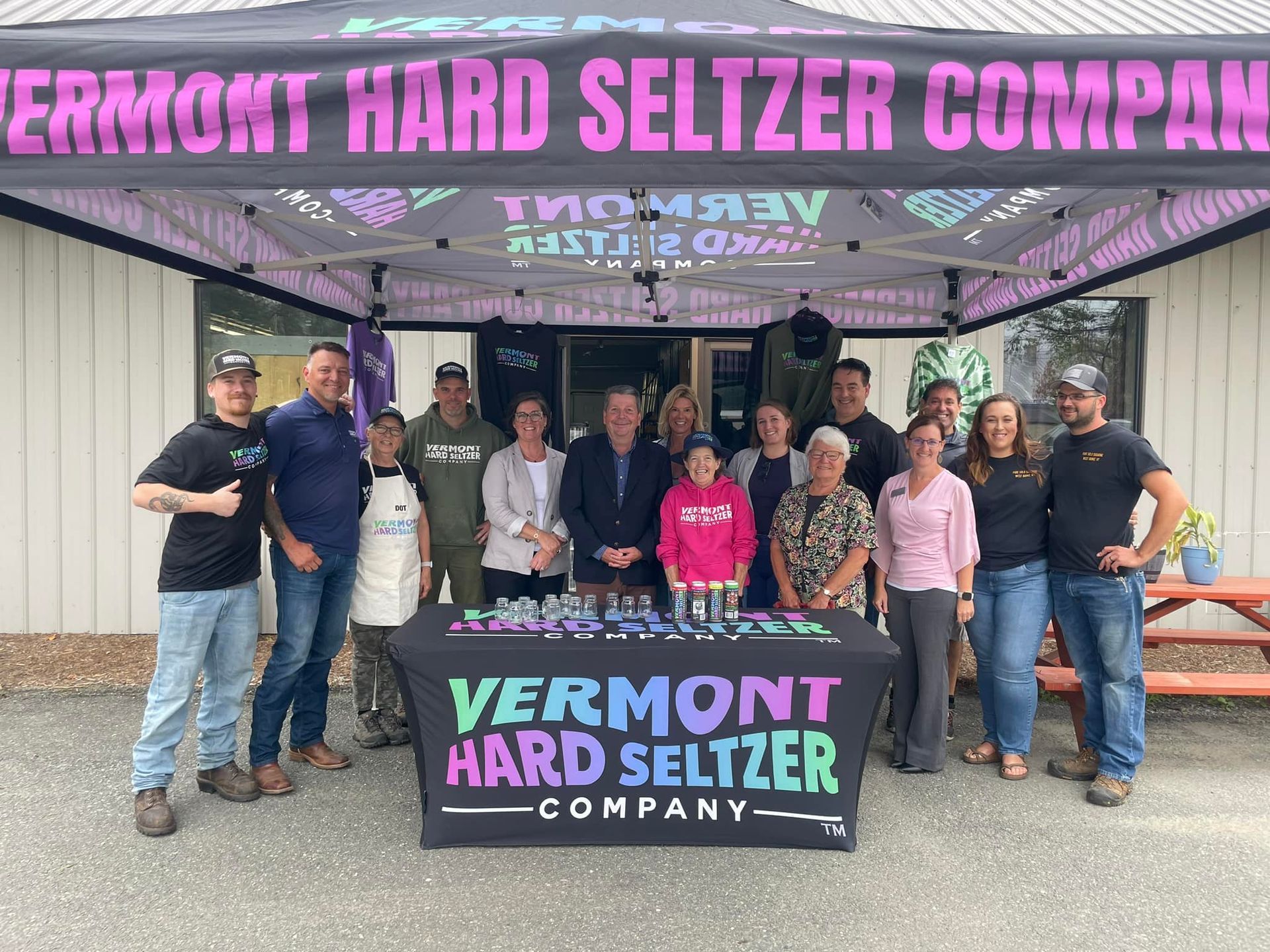The entire team at Vermont Hard Seltzer