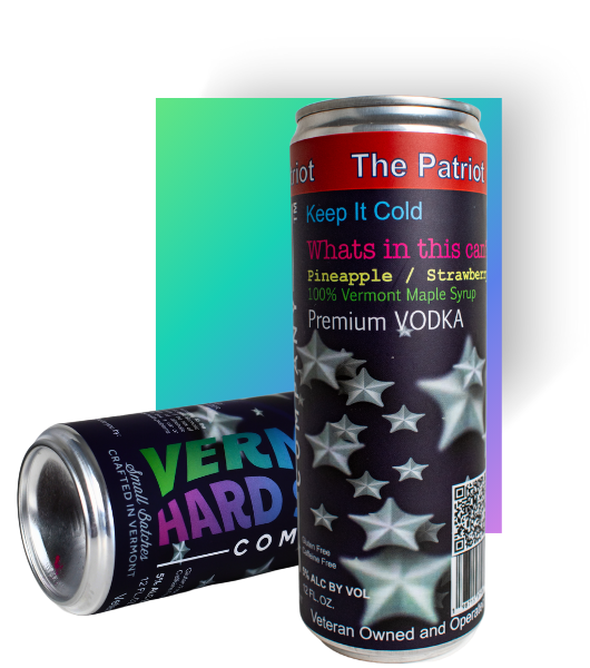 The Patriot Seltzer by Vermont Hard Seltzer