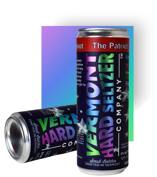The Patriot Seltzer by Vermont Hard Seltzer