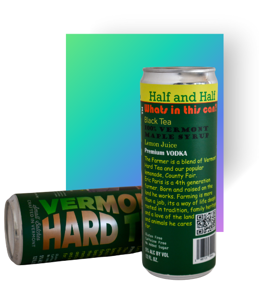 Hockey Mom Seltzer by Vermont Hard Seltzer ingredient label