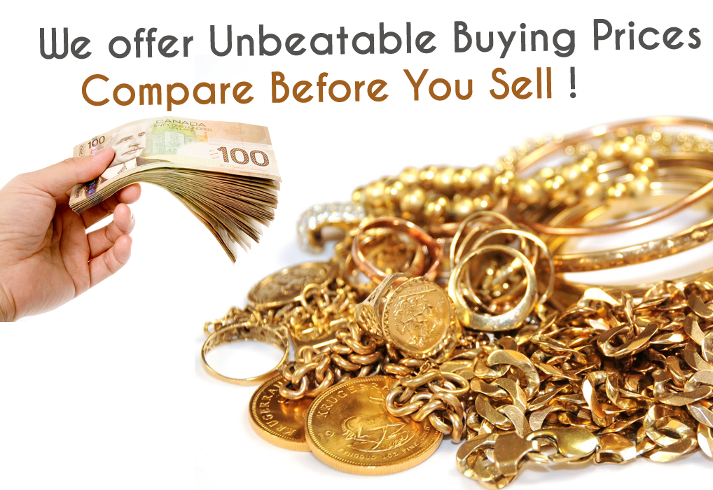 pile of gold items
