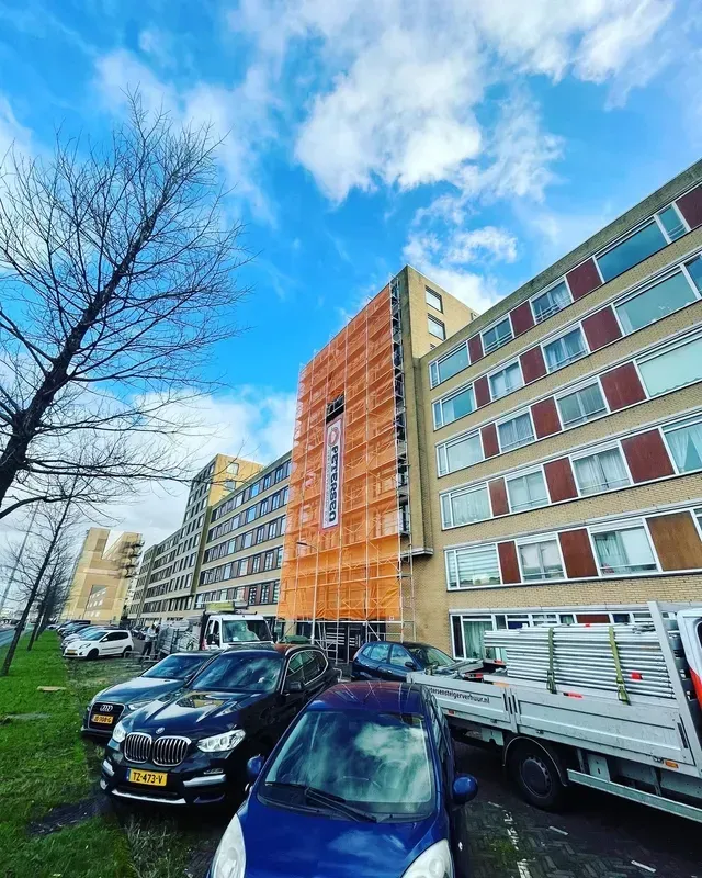 Steiger huren voor schilderwerk