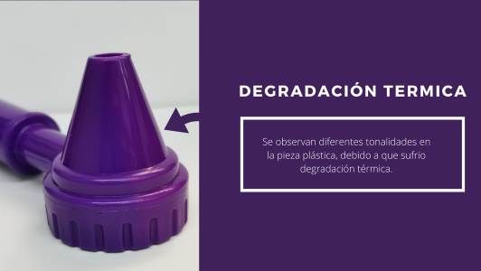 Resistencia térmica de pigmento en la aplicación del color artículo plástico