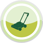 lawn mowing icon