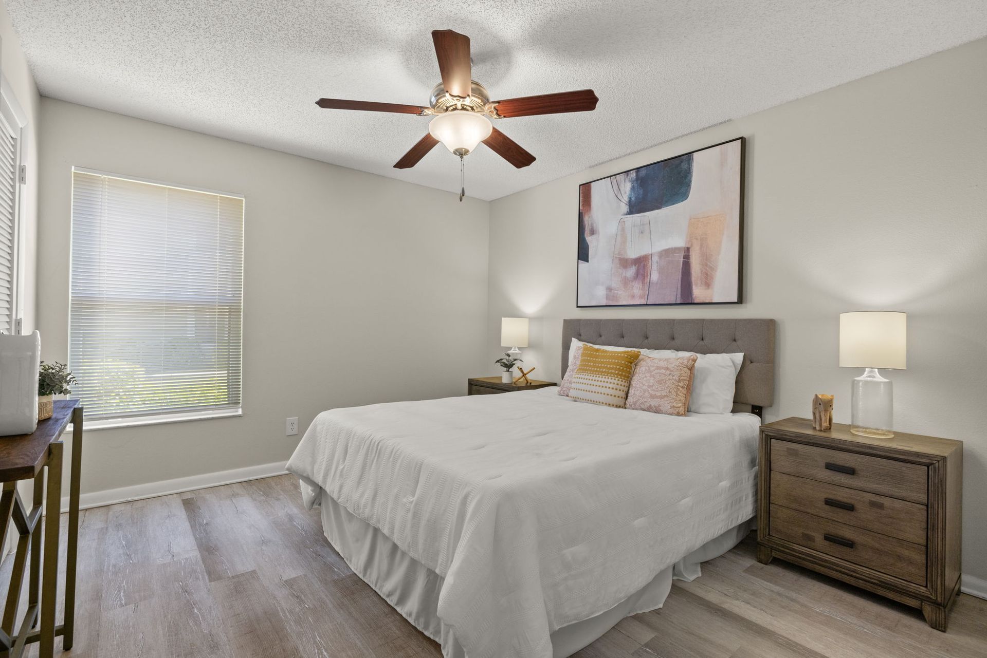 Luxury Bedroom with Large Window