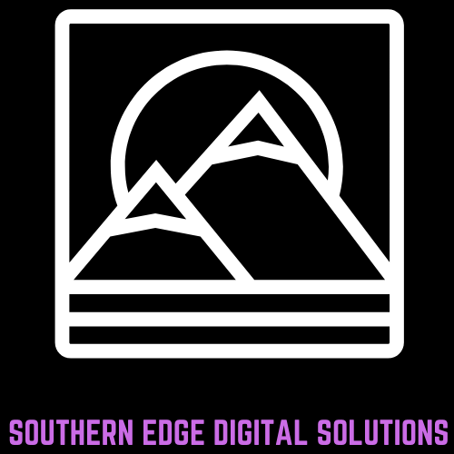 It is a logo for southern edge digital solutions.