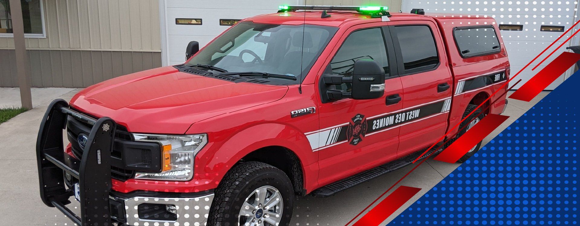 Stivers Midwest Pro Upfitters Ford F-150 fire vehicle upfit