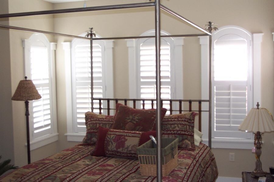 Shutters in the Bedroom — Window Treatments in Destin, FL