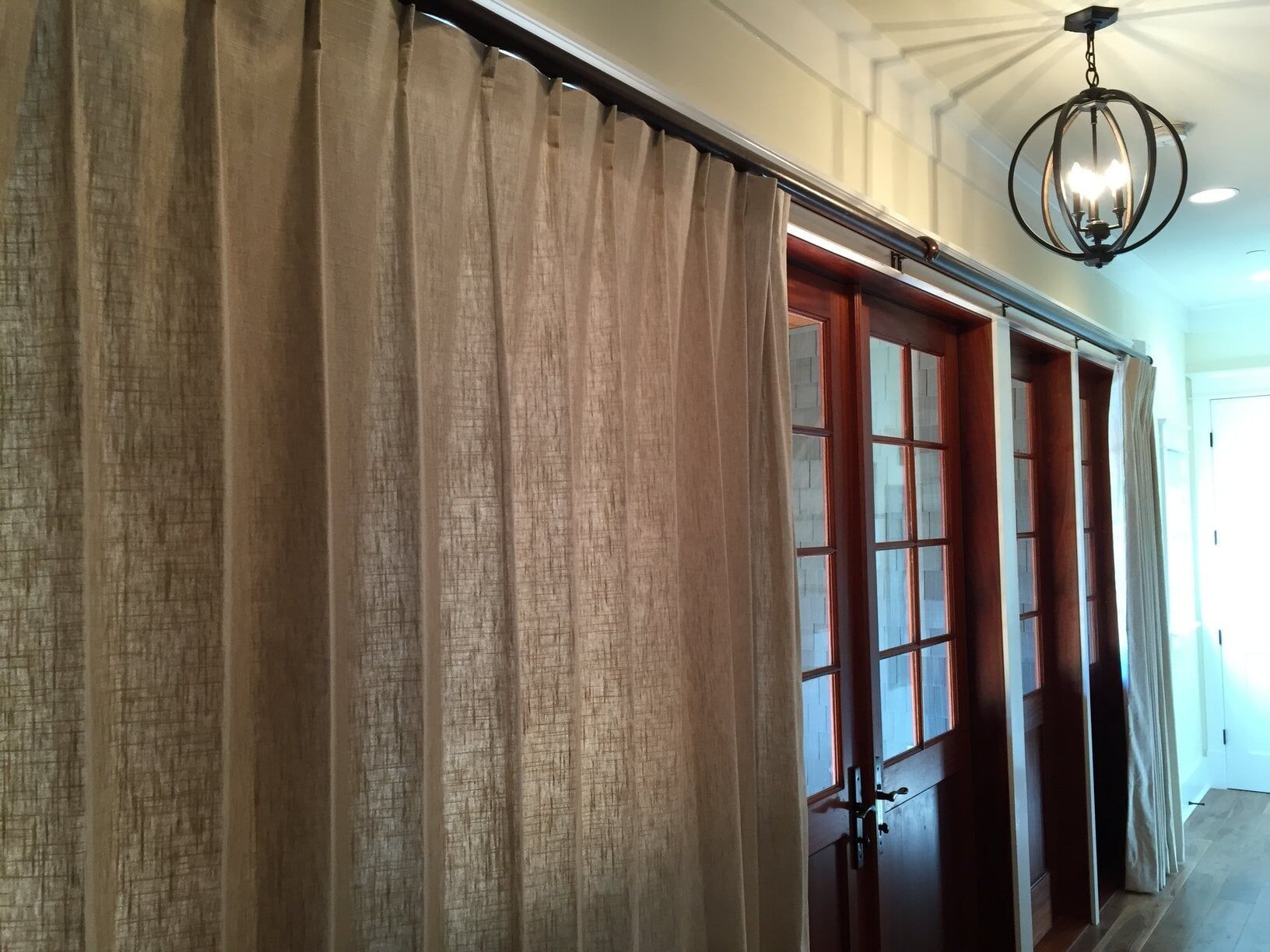 Long Pleated Curtains — Window Treatments Showroom in Destin, FL