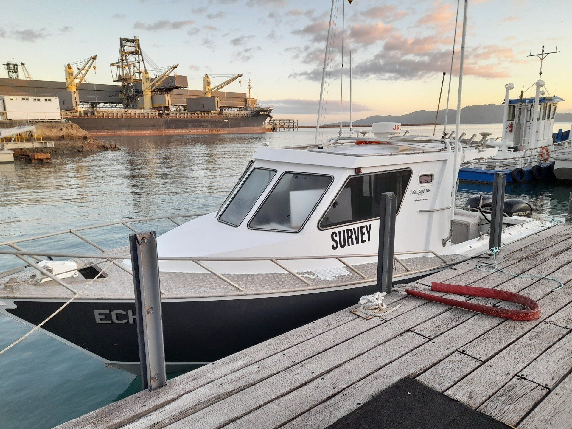 A White Boat | Townsville, Qld | Aquamap Pty Ltd Trading as Aquamap Hydrographic Services
