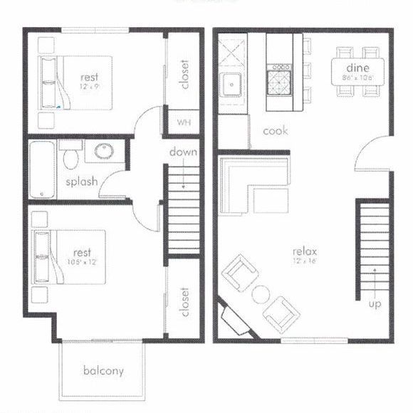 Townhouse Floor Plan