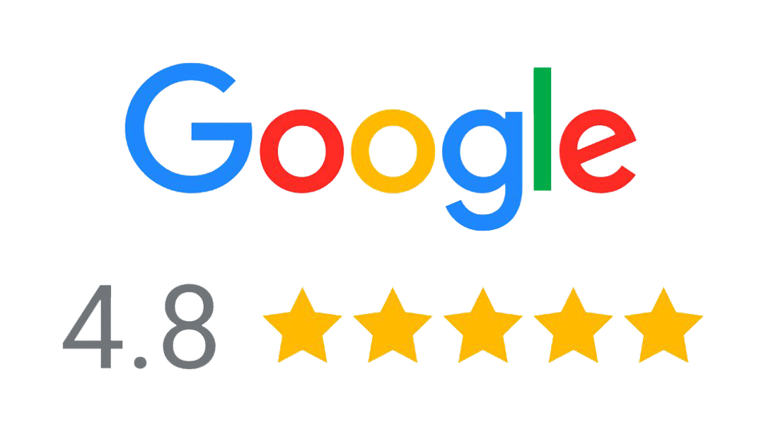 A google logo with four stars on it