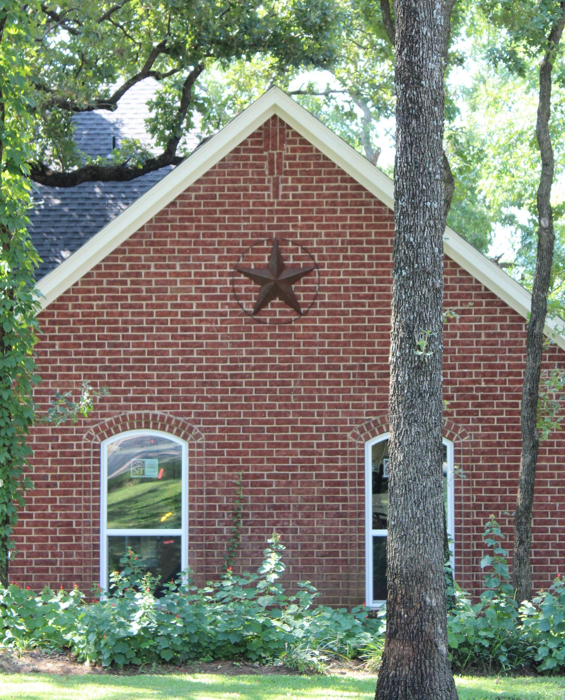 Texas windows on home