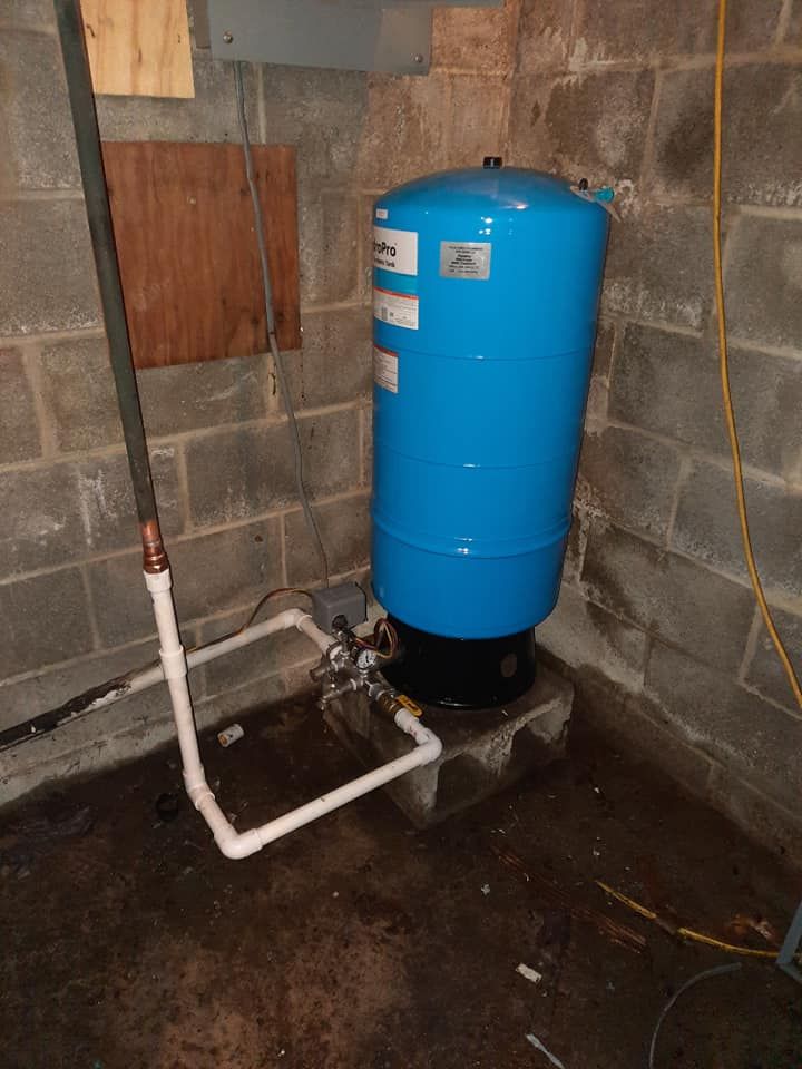 newly installed water tank for your water treatment services need