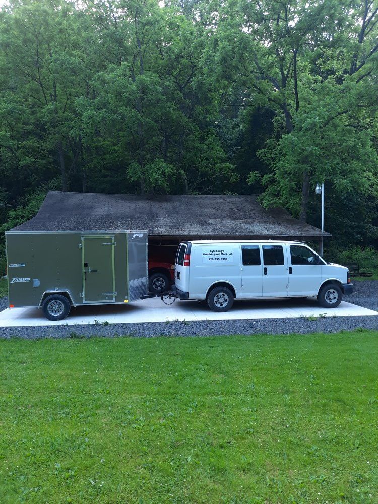 the company service van ready to serve