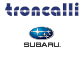 A subaru logo next to a troncalli logo