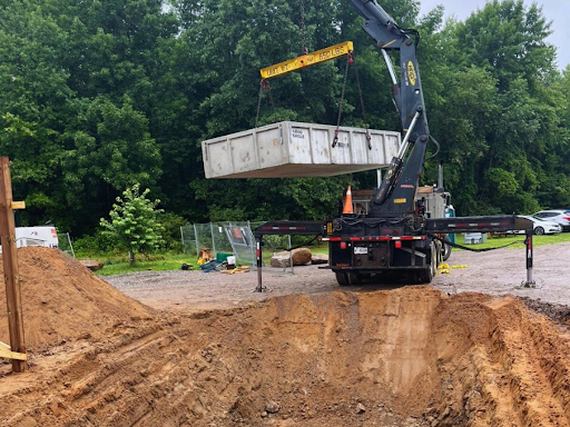 septic system installed