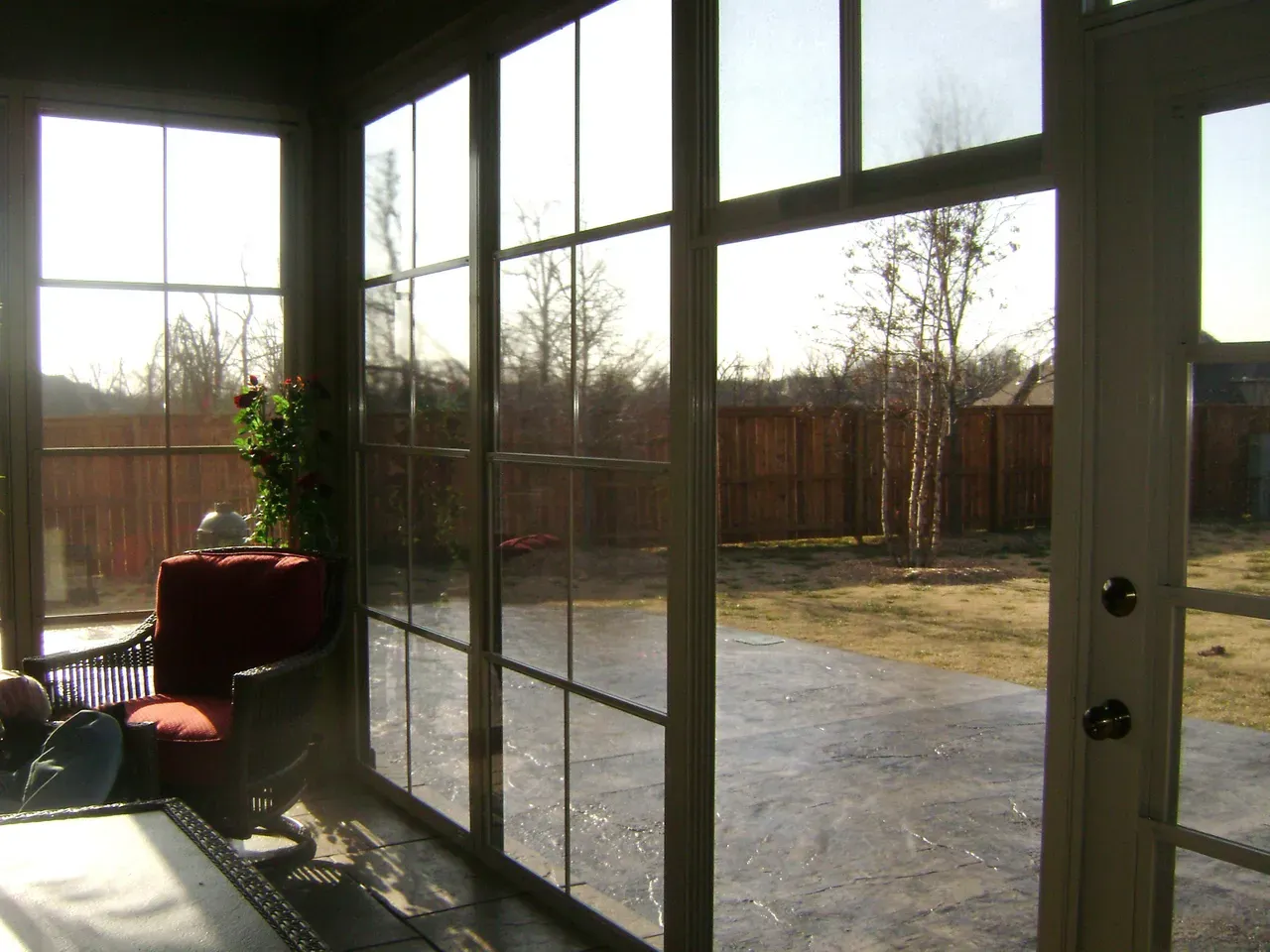 View Inside Sunrooms — Springdale, AR — Backyard Designs Inc.