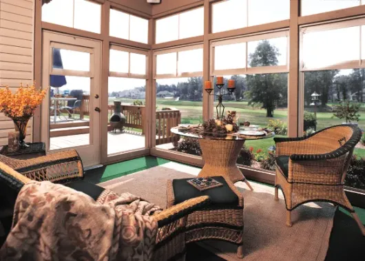 Inside Dim Sunrooms — Springdale, AR — Backyard Designs Inc.