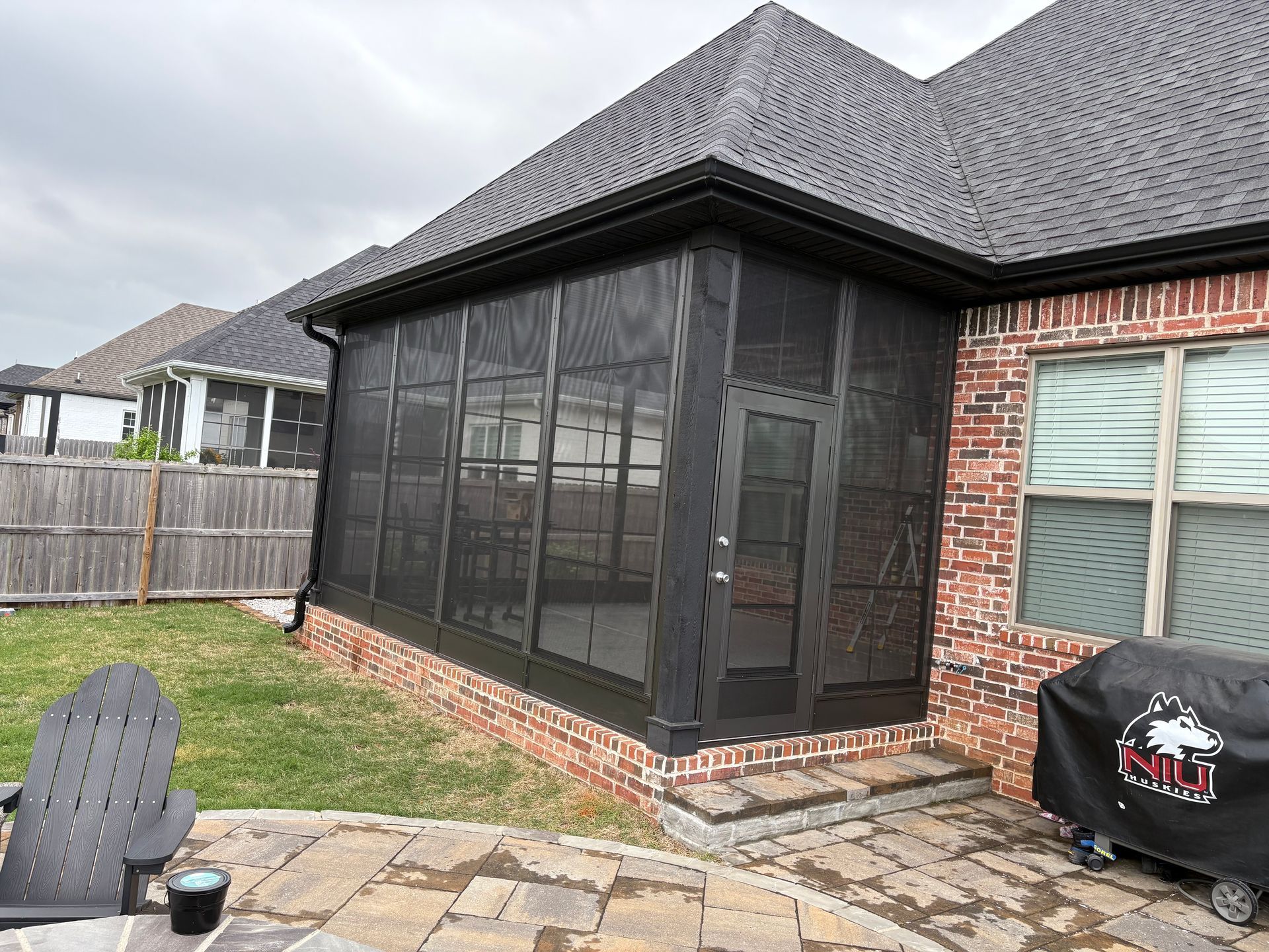 Wall Screen — Springdale, AR — Backyard Designs Inc.