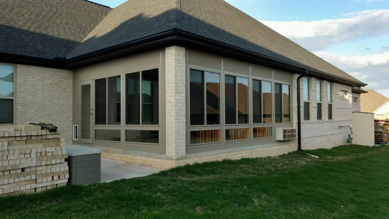 Window Glass In Other SIde — Springdale, AR — Backyard Designs Inc.