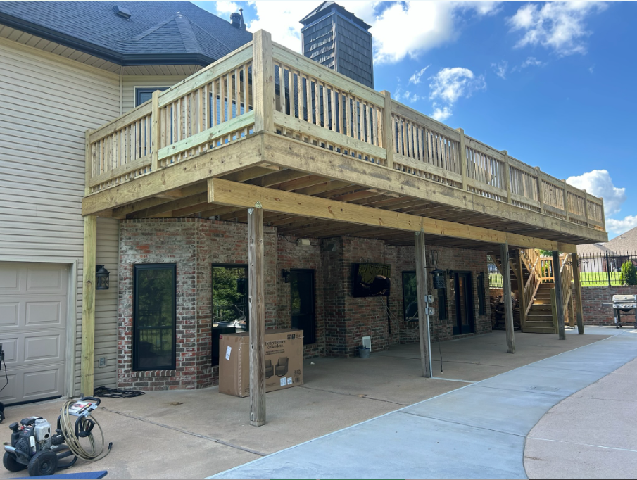 Deck — Springdale, AR — Backyard Designs Inc.