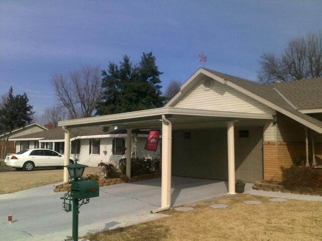 Patio Cover With Mail Box — Springdale, AR — Backyard Designs Inc.