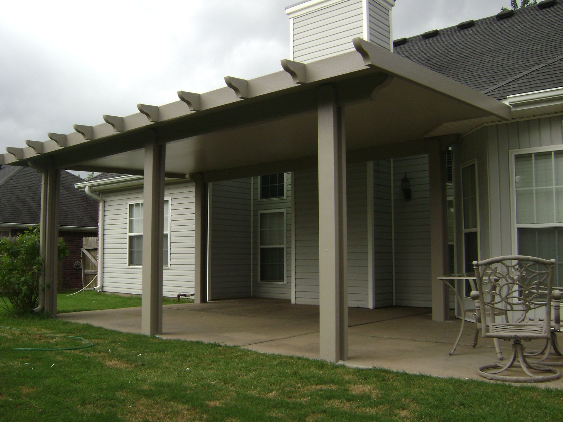 Roof In Side-House — Springdale, AR — Backyard Designs Inc.