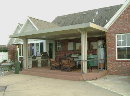House Outdoor With Patio — Springdale, AR — Backyard Designs Inc.